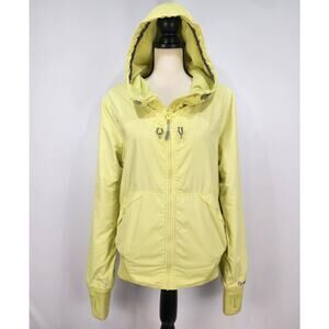 Bench. Multipurpose City Clothing Women Hooded Lightweight Jacket Yellow Large